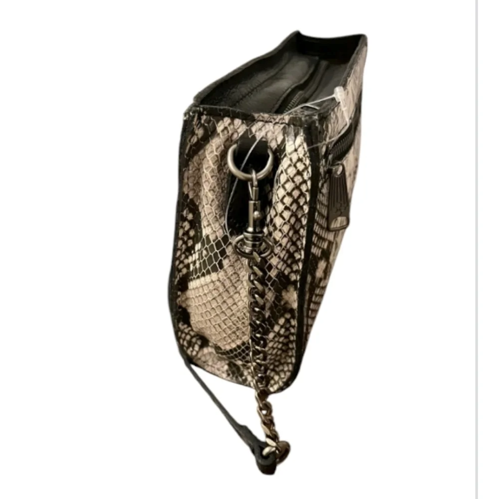 Patricia Nash Python Print Leather Crossbody Bag